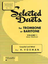 Load image into Gallery viewer, SELECTED DUETS FOR TROMBONE OR BARITONE VOLUME 1 &amp; VOLUME 2