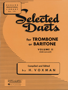 SELECTED DUETS FOR FRENCH HORN VOLUME 1 or  VOLUME 2