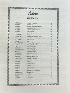 IMC BOOK - ORCHESTRAL EXCERPTS Volume III (McGINNIS) - 321 (1954)