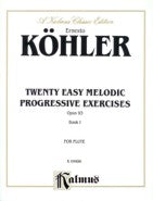 KOEHLER 20 EASY MELODIC PROG. EXERCISES  BOOK 1 - K04496