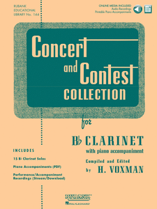 Concert & Contest Collection for Bb Clarinet: Solo Part