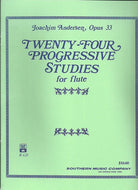 ANDERSEN 24 PROGRESSIVE STUDIES FOR FLUTE - B421