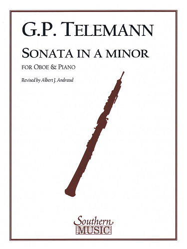 Sonata in A Minor for Oboe by Georg Philipp Telemann Arr. Albert Andraud