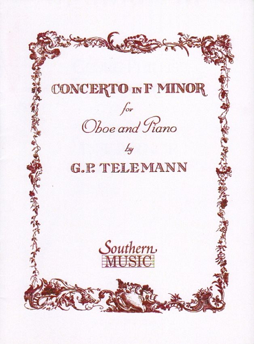 Concerto in F Minor for Oboe by Georg Philipp Telemann Arr.