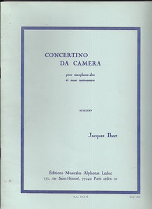 Concertino Da Camera by Jacques Ibert - 524-01994