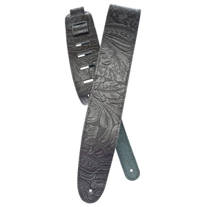 D'addario Planet Waves - Embossed Leather Guitar Strap