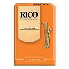 Load image into Gallery viewer, Rico by D&#39;addario Baritone Saxophone Reeds Unfiled - 10 Per Box