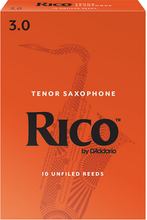 Load image into Gallery viewer, Rico by D&#39;Addario Tenor Saxophone Reeds Unfiled -10 Per Box