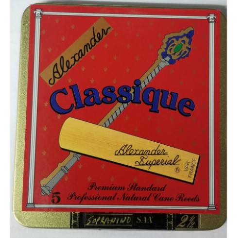 Alexander Classique Sopranino Sax Reeds