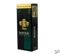 Load image into Gallery viewer, Rico Grand Concert Select Baritone Saxophone Reeds Filed - 5 Per Box