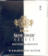 Grand Concert Select German Cut Bb Clarinet Reeds - 10 Per Box