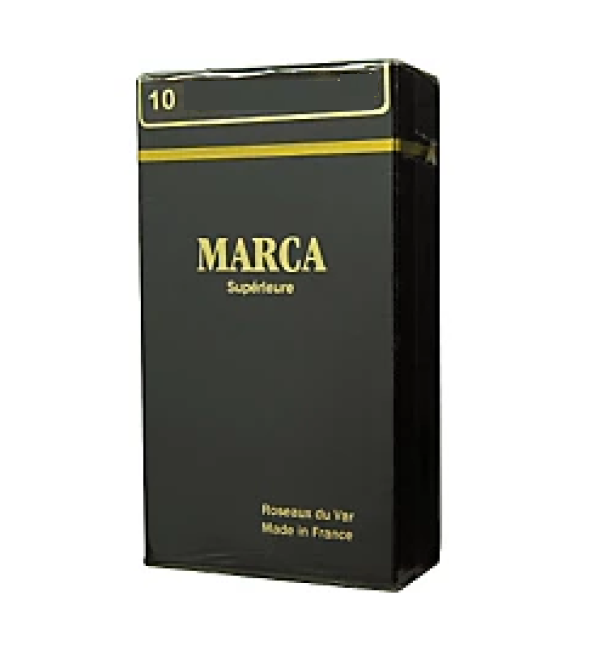 Marca Supérieure Bass Clarinet Reeds -10 Per Box - Old Stock