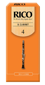 Rico by D'Addario Bb Clarinet Reeds Unfiled - 25 Per Box