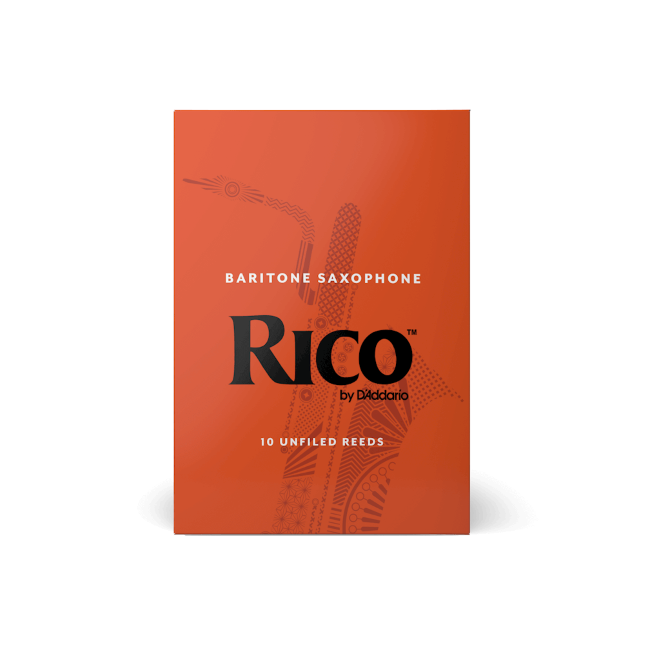 Rico by D'Addario Baritone Saxophone Reeds- 25 Per Box