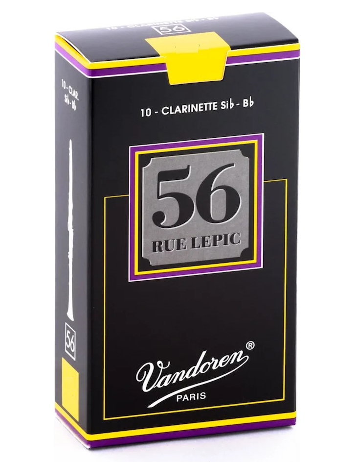 Vandoren Bb Clarinet 56 Rue Lepic Reeds - 10 Per Box