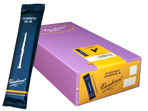 Vandoren Bb Clarinet Traditional Reeds - Bulk Box of 50 Reeds