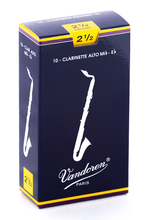 Load image into Gallery viewer, Vandoren Alto Clarinet Traditional Reeds - 10 Per Box