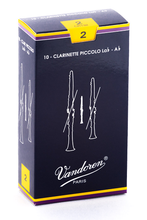 Load image into Gallery viewer, Vandoren Traditional Ab Sopranino / Piccolo Clarinet Reeds - 10 Per Box