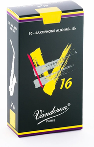 Vandoren V16 Alto Saxophone Reeds - 10 Per Box