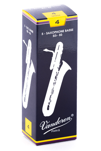 Vandoren Traditional Bass Sax Reeds - 5 Per Box