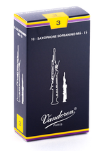 Load image into Gallery viewer, Vandoren Traditional Sopranino Saxophone Reeds -10 Per Box