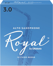 Load image into Gallery viewer, Royal by D&#39;Addario Alto Saxophone Reeds Filed -10 Per Box