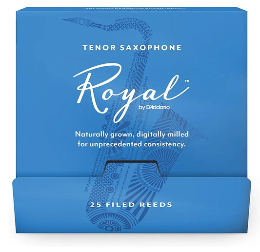 Royal by D'Addario Tenor Saxophone Reeds - 25-Count Single Reeds