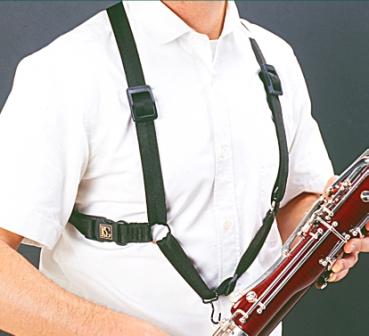 BG France Baritone Oboe Harness Strap W/ 2 Connectors - O50