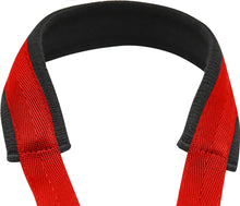 Load image into Gallery viewer, BG France Red Alto/ Tenor Saxophone Neck Strap W/ Large Pad- Plastic Snap Hook - S19SH