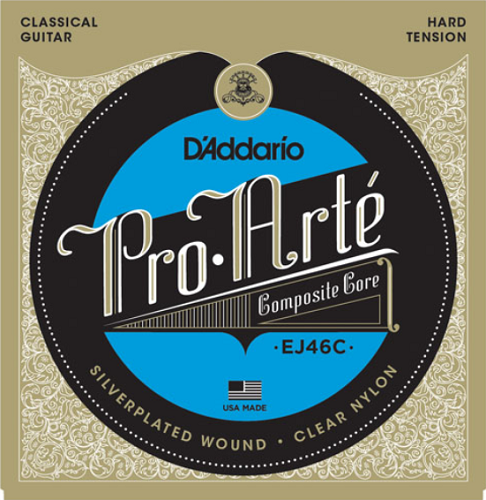D'Addario Pro-Arte Composite, Hard Tension Classical Guitar Strings - EJ46C