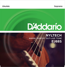 Load image into Gallery viewer, D&#39;addario NYLTECH, Soprano Ukulele Strings