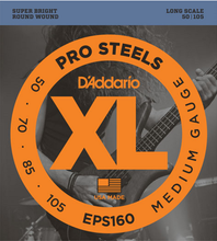 Load image into Gallery viewer, D&#39;addario PROSTEELS, Medium, Long Scale, 50-105 Bass Guitar Strings