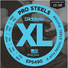 Load image into Gallery viewer, D&#39;addario PROSTEELS, Jazz Light, 12-52 Electric Guitar Strings