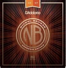 Load image into Gallery viewer, D&#39;addario Nickel Bronze, Extra Light, 10-47 Acoustic Guitar Strings
