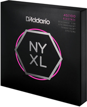 Load image into Gallery viewer, D&#39;addario NYXL Long Scale, Regular Light, Double Ball END, 45-100 Bass Guitar Strings