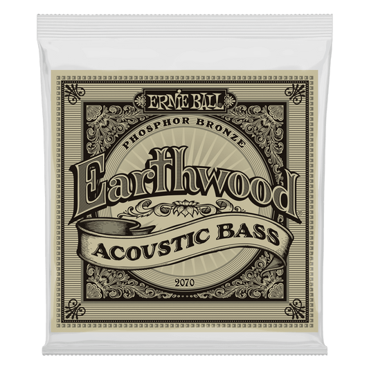 Ernie Ball Earthwood Phosphor Bronze Acoustic Bass Strings - 45-95 Gauge - 2070