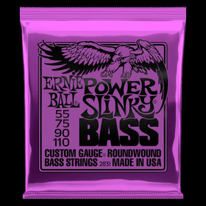 Ernie Ball Power Slinky Nickel Bass Strings, 55-110 Gauge - 2831