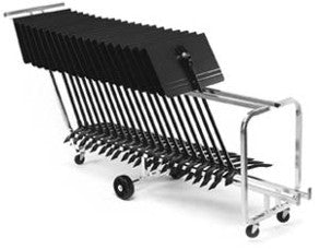 Manhasset Storage Stand Cart -  Holds 25 Stands