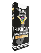 Load image into Gallery viewer, Marca Supérieure Tenor Sax Reeds - 5 Per Box
