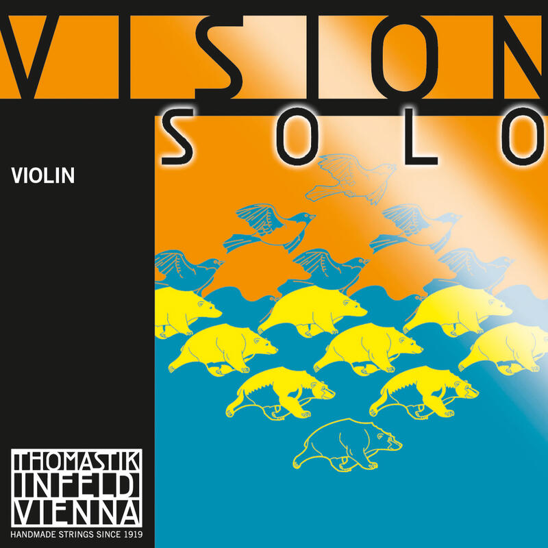 Thomastik Vision Solo Advanced SYNTH Core Violin String Set 4/4 - VIS101