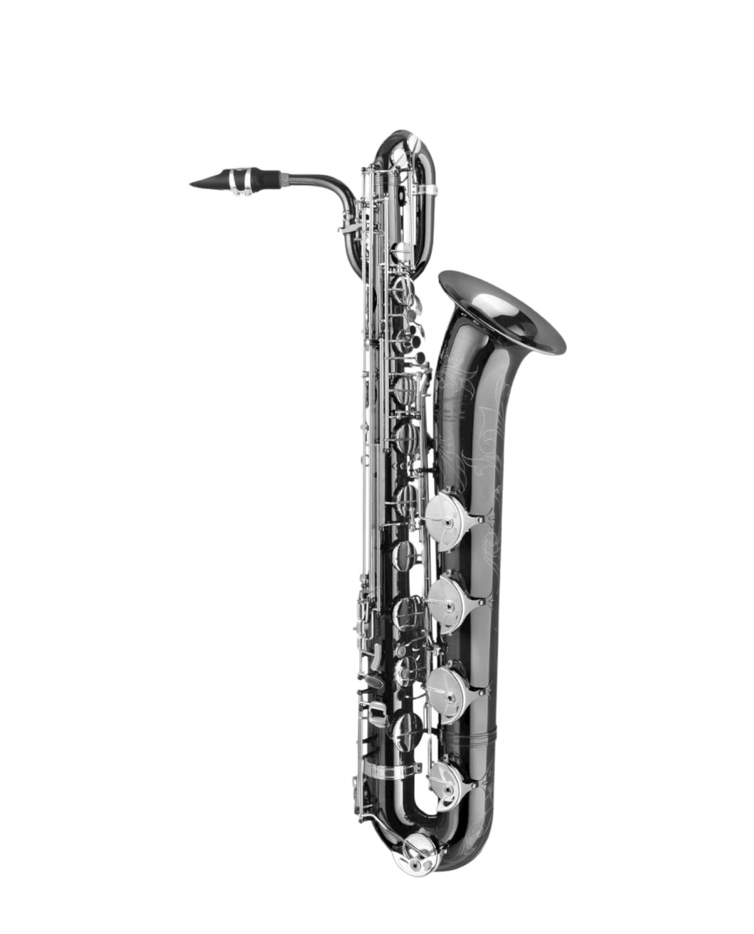 P. Mauriat Baritone Saxophone - PMB-500BX - Black Nickel-Plated