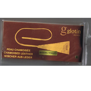 Glotin Bassoon Swab - Boot Joint - Chamoised Leather
