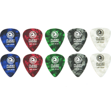 Load image into Gallery viewer, D&#39;addario Planet Assorted Pearl Celluloid Waves Guitar Pick - 10 Packs