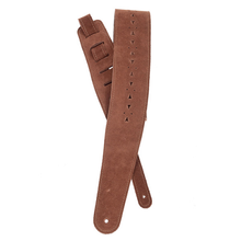 Load image into Gallery viewer, D&#39;addario Planet Waves Vented Leather Strap W/ Honey Suede Apache