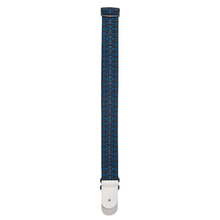 Load image into Gallery viewer, D&#39;addario Planet Waves BLUE/BLACK Hootenanny Woven Guitar Strap