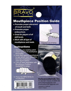 Bravo Mouthpiece Position Guide