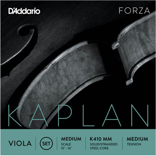 D'addario Kaplan Forza Viola String SET, Medium Scale, Medium Tension