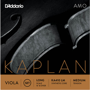 D'addario Kaplan Amo Viola String SET, Long Scale, Medium Tension