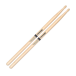Promark Forward 55A .580" Hickory Tear Drop Wood Tip Drum Set Sticks