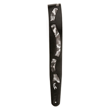 Load image into Gallery viewer, D&#39;addario Planet Waves Snake Skin Window Leather Guitar Strap
